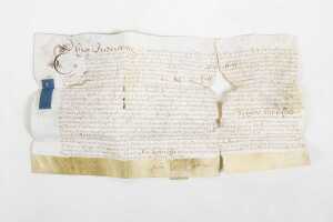 Queen Anne era indenture, 1713