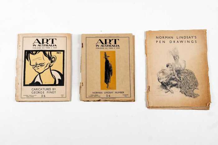 Two 1930s Australian art publications