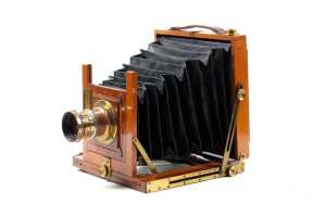 Antique Thornton Pickard mahogany view plate camera - 2