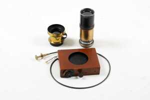 Antique Thornton Pickard mahogany view plate camera - 4