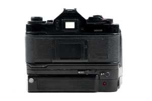 Canon A-1 SLR film camera with three lenses and accessories - 2