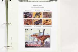 N.W Pacific Island, Papua New Guinea stamp albums in two slip cases - 8