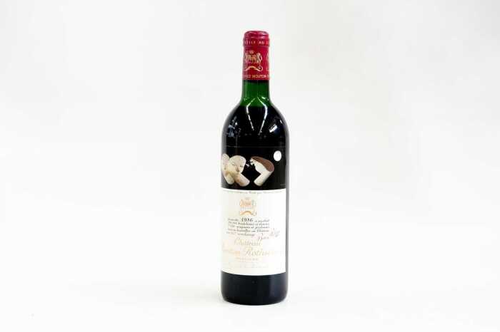 Chateau Mouton Rothschild Pauillac 1986 French wine