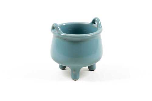 Longquan style small tripod censer
