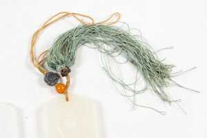 Jade stone banzhi in original box - 3