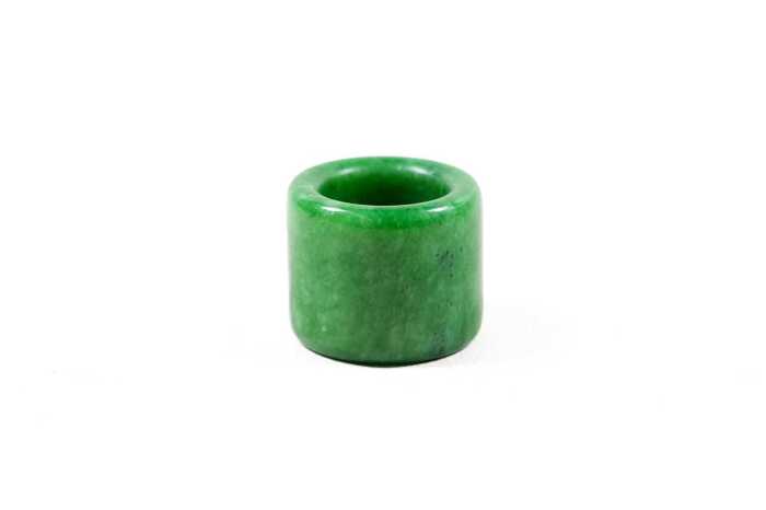 Chinese jade archery thumb ring