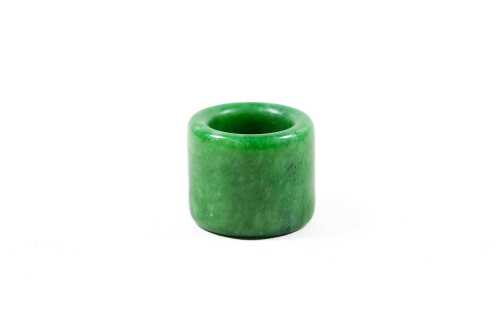 Chinese jade archery thumb ring