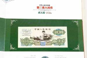 Chinese third design banknote album - 5