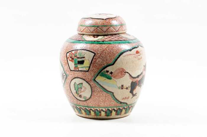Qing Ginger jar Tian Zi Guan