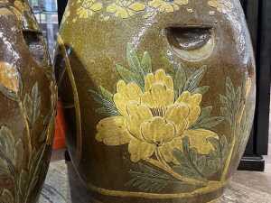 Pair of Chinese drum stools - 5