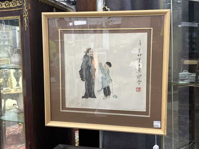 After Fan Zeng ink painting