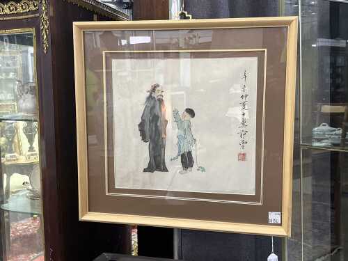 After Fan Zeng ink painting