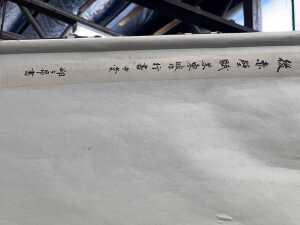 Shao Zi'ang (Chinese), running hand calligraphy scroll - 4