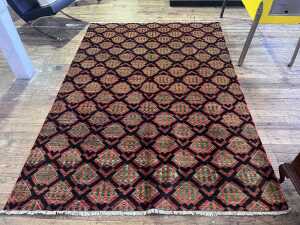 Afghan Chobi hand knotted wool rug