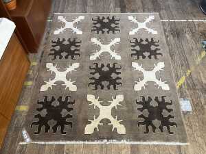 Afghan Chobi hand knotted wool rug