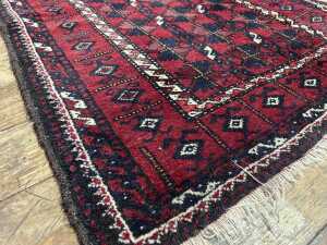 Persian hand knotted wool rug - 3