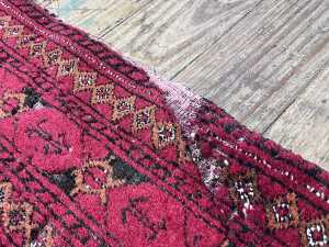 Afghan Mori Gul hand knotted wool rug - 4