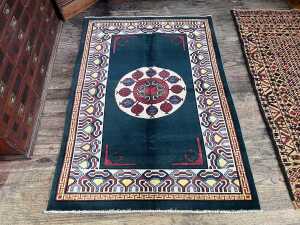 Afghan Chobi hand knotted wool rug