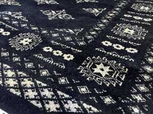 Pakistani Bukhara hand knotted wool rug - 3