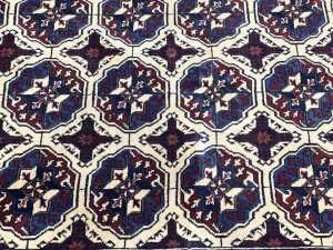 Afghan Kazakh hand knotted wool rug - 2
