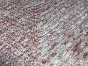 Indian silk and wool rug - 3