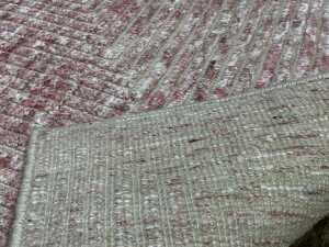 Indian silk and wool rug - 4