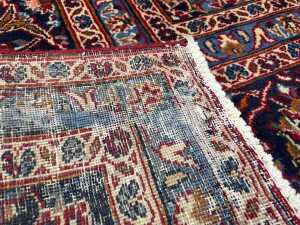 Persian Kashan hand knotted wool rug - 4