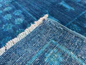 Afghan Chobi hand knotted wool rug - 4