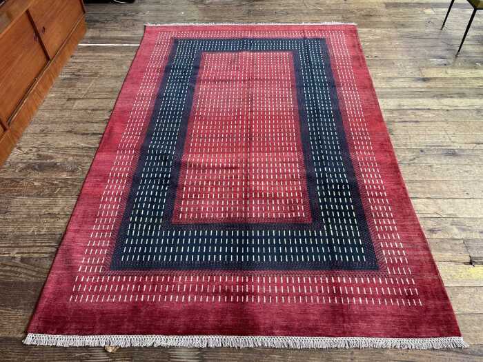 Afghan Chobi hand knotted wool rug