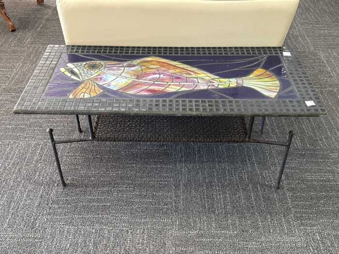 Mid-century mosaic table