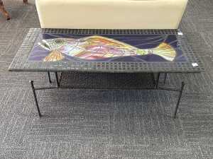 Mid-century mosaic table