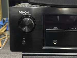 Denon surround sound receiver Model AVR-X520BT with 6x Klipsch speakers - 2