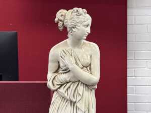 Plaster statue of the Venus de Milo with patching plinth - 3