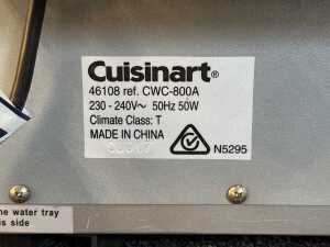 Cuisinart CWC-800A Private Reserve Wine Cellar - 4