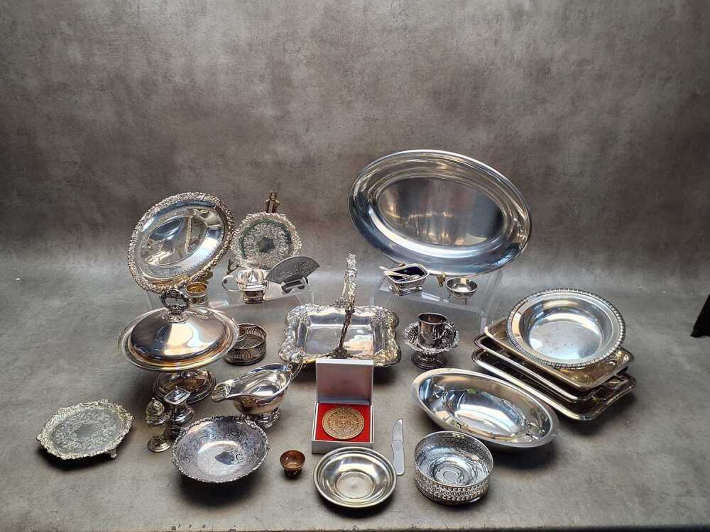 Metalware Group of metalware