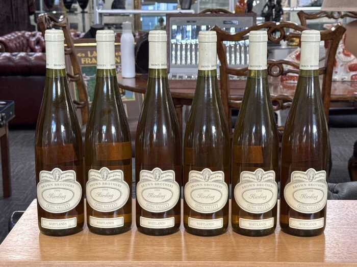 Brown Brothers Riesling, 1998, six bottles