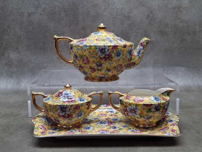 Sadler 'Sophie Chintz' porcelain tea service