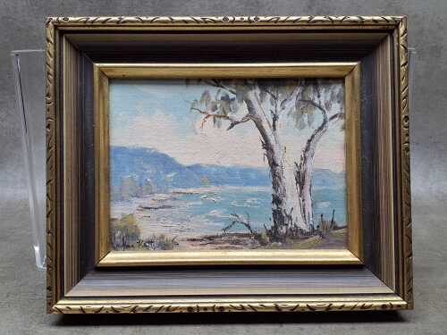 Norma Kett (working 1970s-80s), Lorne Beach, oil painting on board