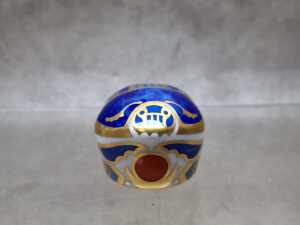 Royal Crown Derby gilded porcelain Millennium Bug figure - 2