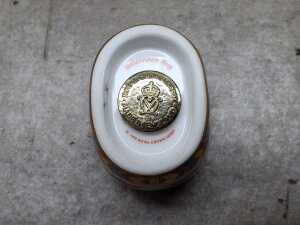 Royal Crown Derby gilded porcelain Millennium Bug figure - 5