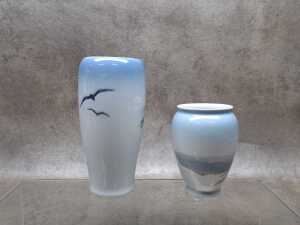 Two Danish porcelain vases Royal Copenhagen - 2