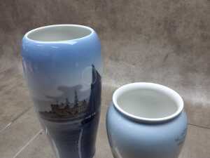 Two Danish porcelain vases Royal Copenhagen - 3