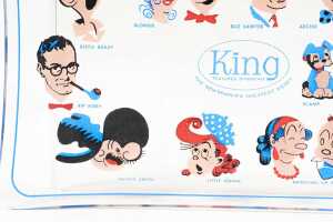 1950s King Features Syndicate cartoon glass dish - 3