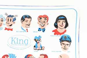 1950s King Features Syndicate cartoon glass dish - 4