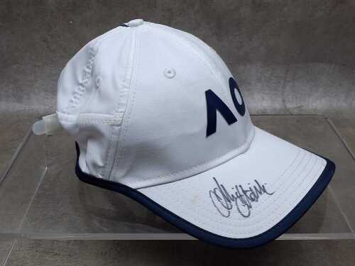 Alicia Molik signed Australian Open tennis cap
