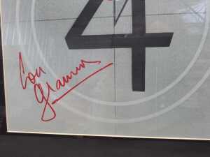 Foreigner 'Four' framed album cover. - 2