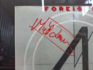Foreigner 'Four' framed album cover. - 3
