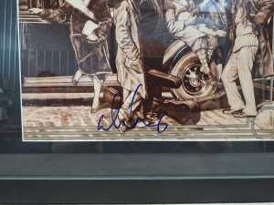 Alice Cooper 'Greatest Hits' framed and LP cover - 2