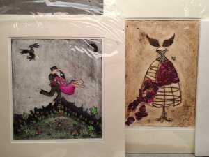 Assorted artworks by Tasmanian artist Karen Armstrong - 2