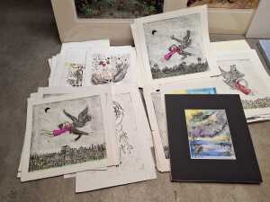 Assorted artworks by Tasmanian artist Karen Armstrong - 5